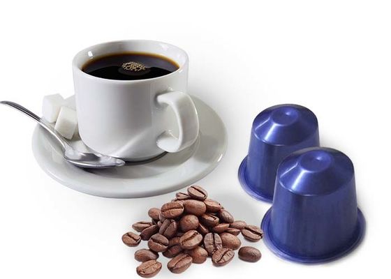 Recipientes dos PP do plástico/cápsulas redondos pequenos do café para Nespresso