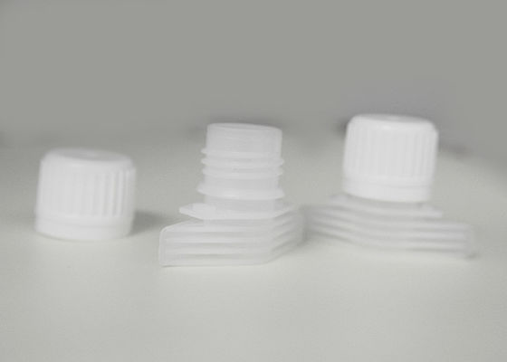 O produto comestível do PE derrama tampões plásticos do bico para o diâmetro 16mm do saco da embalagem do açúcar