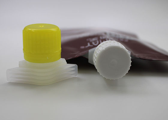 Eco amigável derrama tampões do bico com tampa de Proof Plastic Nozzle do assaltante para o pacote