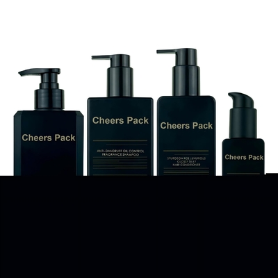 PETG garrafas para loção de creme cosmético Essência com bomba