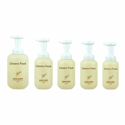 500 ml PET Mousse Flask For Mousse Produtos Cosméticos Loção Shampoo Scream