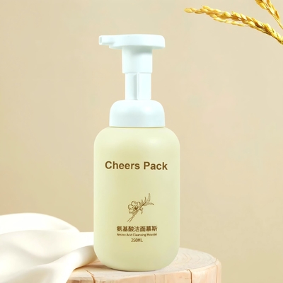 500 ml PET Mousse Flask For Mousse Produtos Cosméticos Loção Shampoo Scream