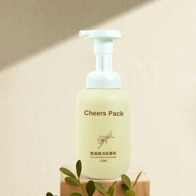 500 ml PET Mousse Flask For Mousse Produtos Cosméticos Loção Shampoo Scream