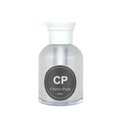 250 ml Shampoo Creme de banho Gel de chuveiro Loção corporal Embalagem cosmética recipiente cosmético frascos