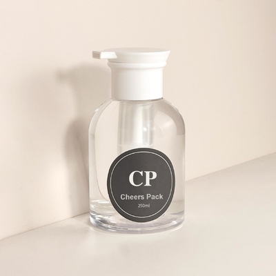 250 ml Shampoo Creme de banho Gel de chuveiro Loção corporal Embalagem cosmética recipiente cosmético frascos