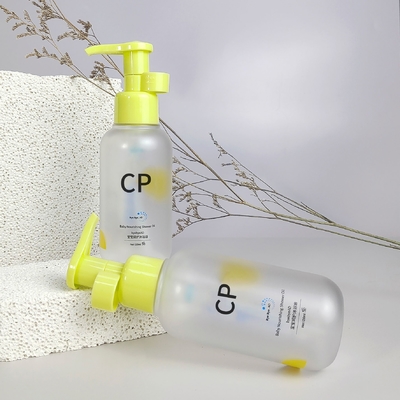 Botelha de Shampoo de fundo redondo Embalagem Prensa Botelha de óleo de banho Botelha de plástico Botelha de gel de chuveiro e chuveiro