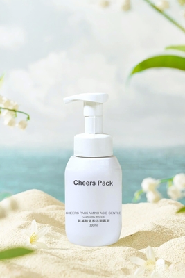 Gráfico 200 ml 300 ml 400 ml 500 ml Limpeza de espuma PET Cosmético Limpeza facial Bomba de espuma Dispensador de sabão garrafa