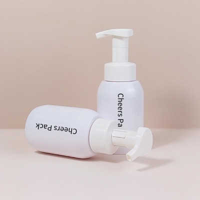 Gráfico 200 ml 300 ml 400 ml 500 ml Limpeza de espuma PET Cosmético Limpeza facial Bomba de espuma Dispensador de sabão garrafa