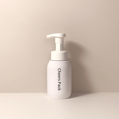 Gráfico 200 ml 300 ml 400 ml 500 ml Limpeza de espuma PET Cosmético Limpeza facial Bomba de espuma Dispensador de sabão garrafa