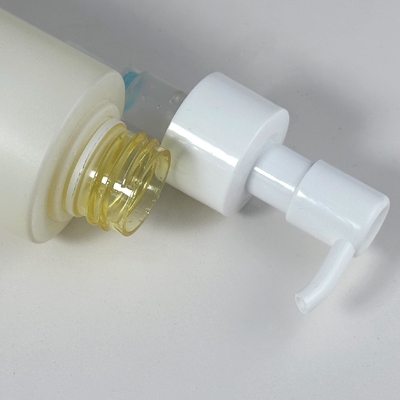 Customizado Âmbar congelado redondo 150ml Desinfetante para a pele Shampoo corporal Loção recipientes de plástico Bomba de chuveiro