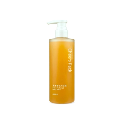 Moda de luxo 400 ml embalagem de garrafa PET oval personalizada para óleo de remoção de maquiagem