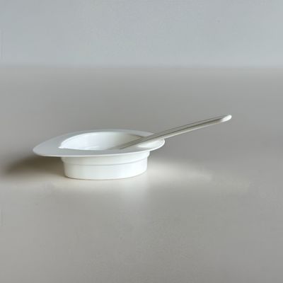 Copos cosméticos descartáveis de PP 3,5 ml 5,5 ml com tampa de papel de alumínio