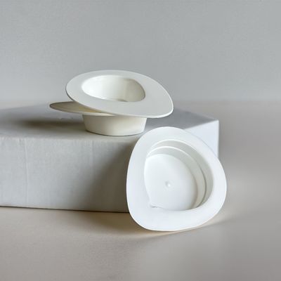 Copos cosméticos descartáveis de PP 3,5 ml 5,5 ml com tampa de papel de alumínio