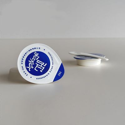 Copos cosméticos descartáveis de PP 3,5 ml 5,5 ml com tampa de papel de alumínio