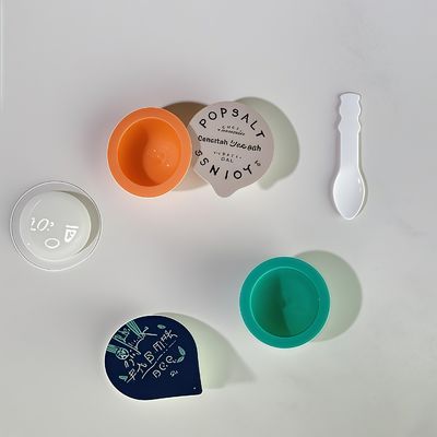 10 ml de cálice de geleia hemisférica de PP para cosméticos