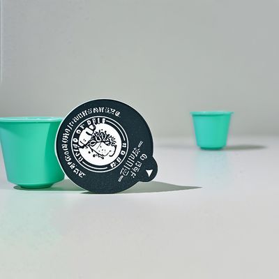 10 ml de copos de plástico de PP descartáveis com tampa de folha de alumínio