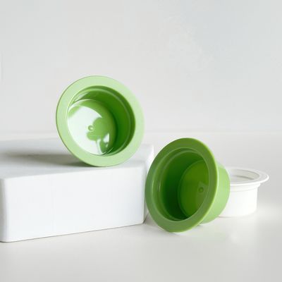 Custom Logo 12ml Food Grade PP Plastic Cup for Cosmetic Packaging with Aluminum Foil Lid