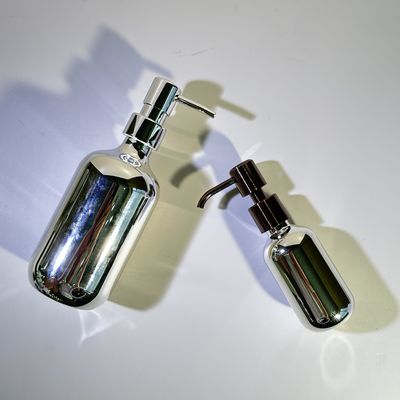 Garrafa de PET de luxo com capacidade de 100 ml e forma de bomba para cuidados com o cabelo, cuidados com a pele, soro, shampoo, lavagem corporal, creme facial