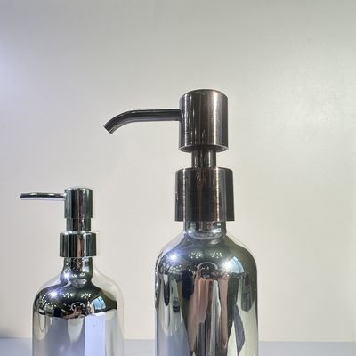 Garrafa de PET de luxo com capacidade de 100 ml e forma de bomba para cuidados com o cabelo, cuidados com a pele, soro, shampoo, lavagem corporal, creme facial