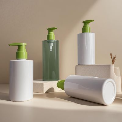 200 ml-280 ml PET Cosmetic Pump Bottle com Press Pump Sealing para Lotion Serum e Embalagens de Gel de Chuveiro