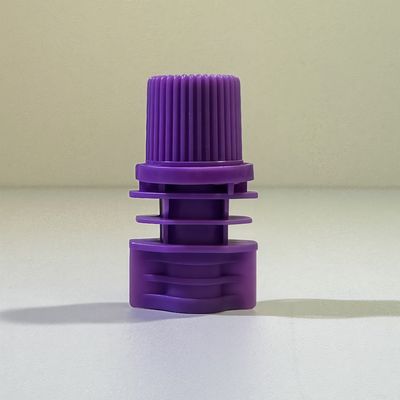 8.6mm Dia Interior PE Plastic Screw Cap Portáteis e duráveis tampas para bolsas