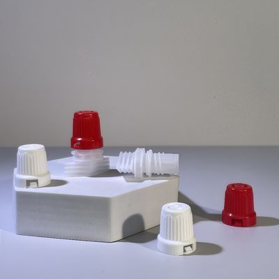 Portátil e durável 12 mm PE plástico tampa de parafuso de qualidade alimentar borda segura para shampoo para fechaduras de garrafas de tampa de embalagem flexível