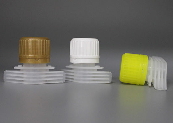 Os tampões plásticos do bico do produto comestível/tampão de parafuso Reclosable resistem a 83 graus