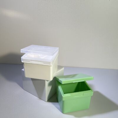 200 Folhas de Algodão para Skincare, Potes de Plástico de Grau Alimentício para Marcas de Cosméticos OEM/Atacado