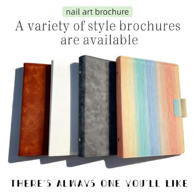 Quadro de Exibição Magnético Acrílico Destacável Profissional para Nail Art Quadrado 120/180/240 Cores Gradiente Ferramenta de Plástico para Unhas