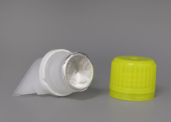 O plástico do produto comestível do PE da prova do escape derrama tampões do bico com o forro de selo para sacos líquidos