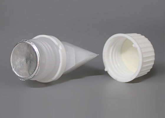 O plástico do produto comestível do PE da prova do escape derrama tampões do bico com o forro de selo para sacos líquidos