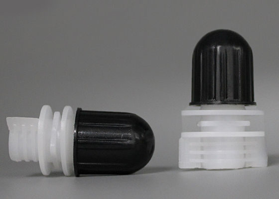 Os tampões plásticos cinzentos ou pretos da espessura personalizada de 1mm do bico/parafuso derramam sobre bicos
