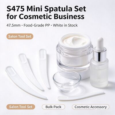 S475 47.5mm Espatulas Cosméticas PP de Grau Alimentar.