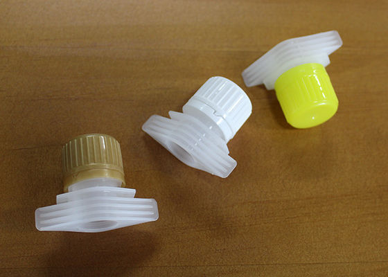 tampões plásticos exteriores do bico do diâmetro de 18mm para o empacotamento do malote do detergente para a roupa