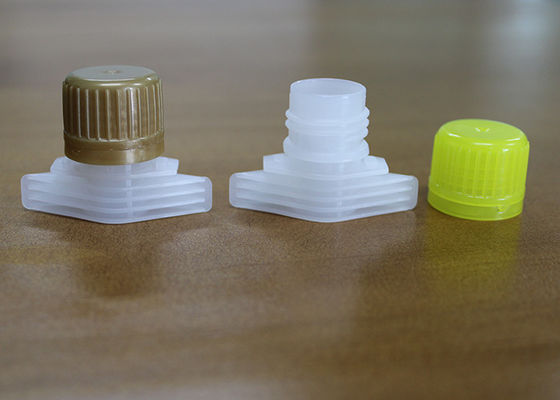 tampões plásticos exteriores do bico do diâmetro de 18mm para o empacotamento do malote do detergente para a roupa