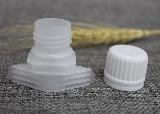16mm feito-à-medida tampões plásticos do bico para o malote líquido com anel da segurança