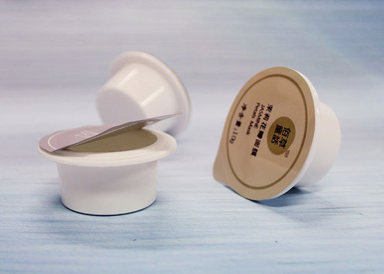 Recipientes pequenos do empacotamento plástico do GV para a máscara da argila da bolha com o revestimento de selagem impresso
