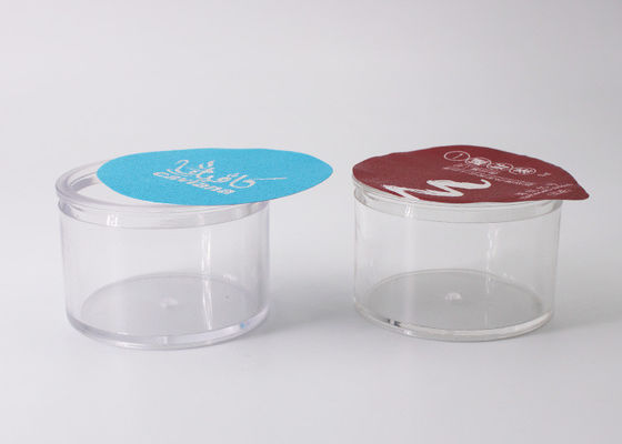 Bloco pequeno transparente dos recipientes plásticos do picosegundo para a argila Volumn da máscara de Cervacoria 30 gramas