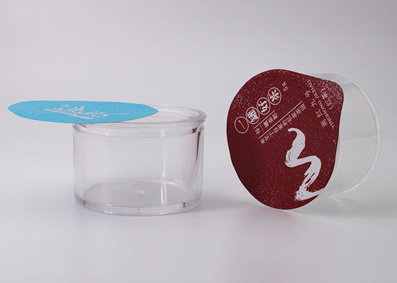 Bloco pequeno transparente dos recipientes plásticos do picosegundo para a argila Volumn da máscara de Cervacoria 30 gramas