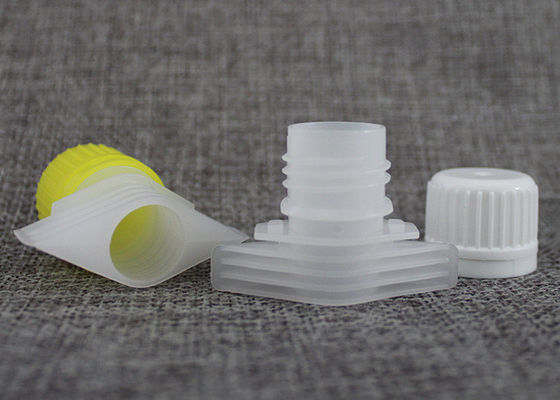 parte superior plástica do tampão do bico da garrafa da pilferage-prova de 16mm no tamanho do bocal do OEM da oferta do malote do comida para bebê