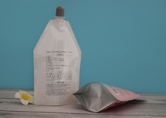 Escape o malote líquido do bico do detergente para a roupa da prova feito por encomenda/bico Doypack superior