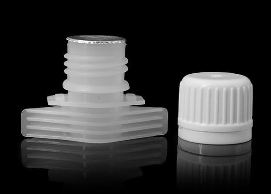 bocal plástico dos tampões do bico de 16mm com o forro de selo fácil da folha de alumínio de Peelable da proteção