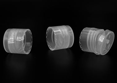 O tampão plástico amigável da parte superior da aleta de Eco aperta o fechamento para garrafas vazias da loção