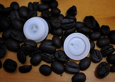 Uma válvula de desgaseificação da maneira fora do tamanho 19.8mm adere em sacos flexíveis do armazenamento do café