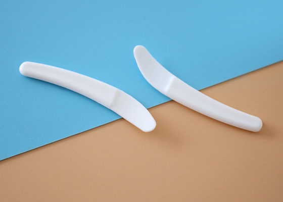 Spatula de plástico plástico de HDPP 49.7mm comprimento pintura facial argila