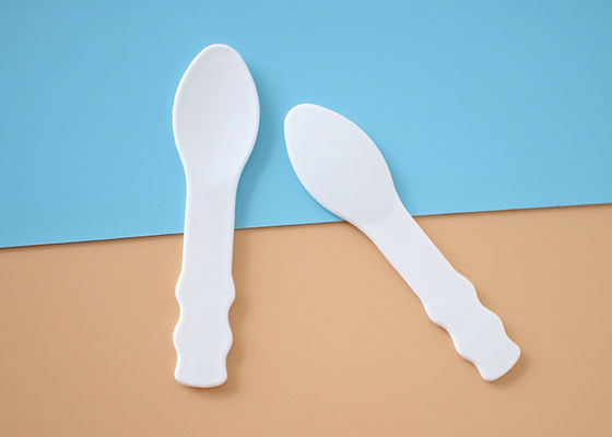 colher plástica da espátula da composição do detalhe de 7cm para a argila da pasta